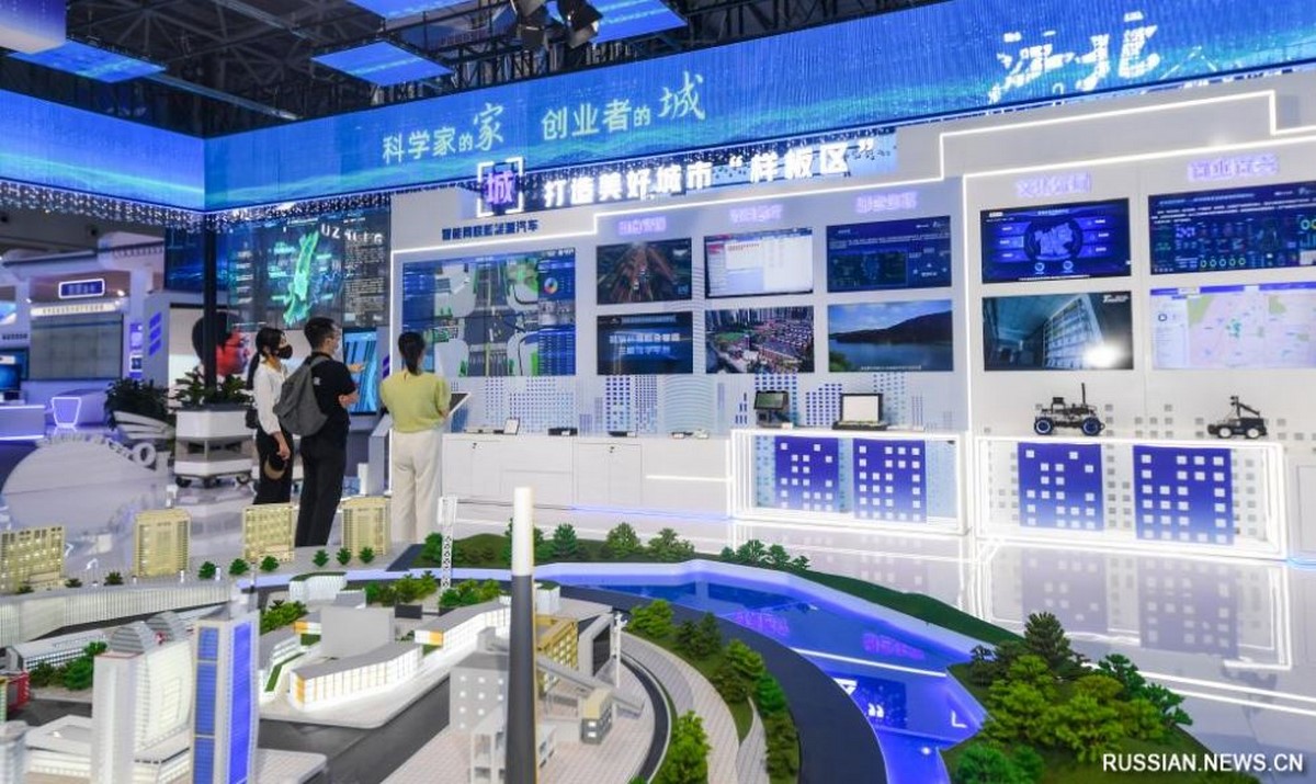 Нацыянальны павільён Беларусі прадстаўлены на Smart China Expo ў Чунцыне