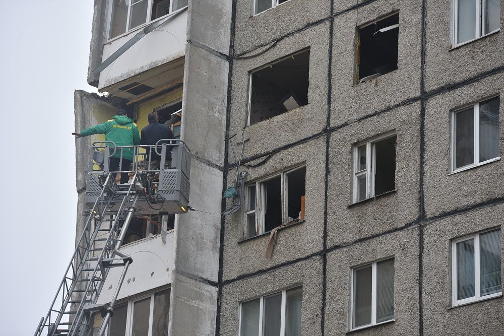 5 видов бетонных плит подготовили для восстановления дома по улице Косарева, 3 после взрыва в Гомеле